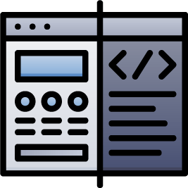 Selbstgezeichnetes Icon, Webbrowser